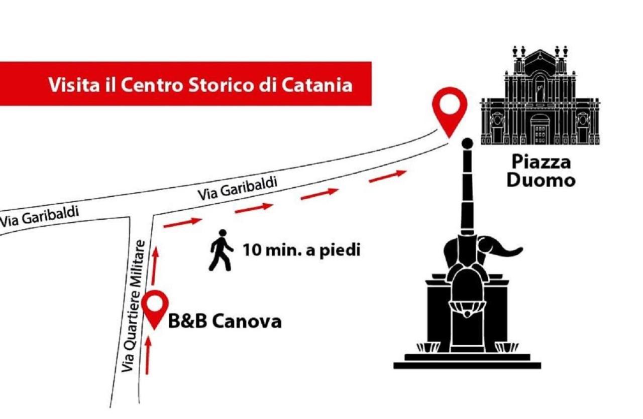 B&B Canova Catania Exterior photo